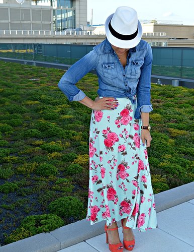 Floral & Chambray