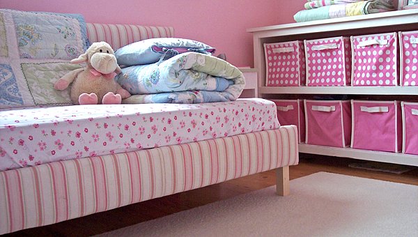 Upcycle Your Crib Mattress Into an Upholstered Toddler Bed Upcycle Your Crib Mattress Into an Upholstered Toddler Bed
