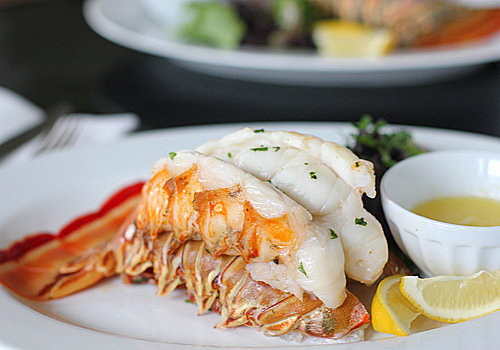 Steam-Baked Lobster Tails Steam-Baked Lobster Tails