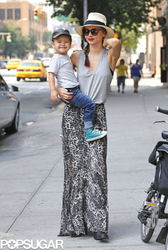 Flynn Works the Cameras With His Model Mom Miranda Kerr Flynn Works the Cameras With His Model Mom Miranda Kerr