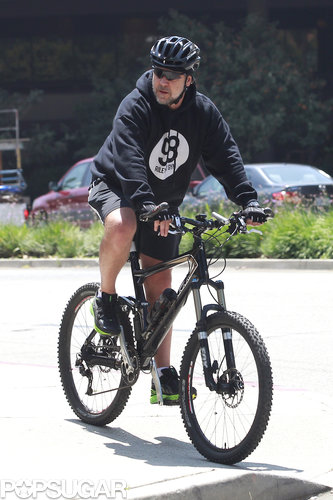 Russell Crowe made sure to wear a helmet for a June journey in LA.
Russell Crowe made sure to wear a helmet for a June journey in LA.