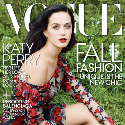 Katy Perry Pictures and Quotes US Vogue Magazine July 2013