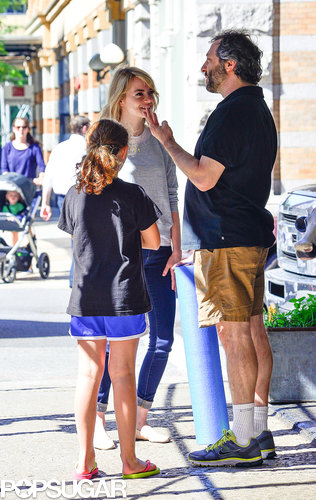 Emma Stone had a lunch date with Judd Apatow.
Emma Stone had a lunch date with Judd Apatow.
