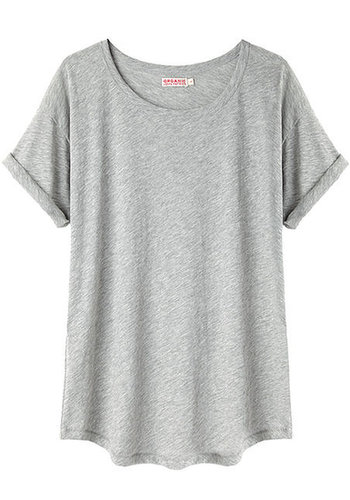 Just when we think a t-shirt couldn't feel any better to wear, Organic by John Patrick proves us wrong! The eco-brand's rolled-sleeve option ($78) is pro-Earth and pro-style.
Just when we think a t-shirt couldn't feel any better to wear, Organic by John Patrick proves us wrong! The eco-brand's rolled-sleeve option ($78) is pro-Earth and pro-style.
