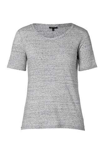 We love our flimsy tees, but there's something to be said for more substantial styles, too. Theory makes a marled cotton-wool combination ($110) that is worth buying now and storing for Fall.
We love our flimsy tees, but there's something to be said for more substantial styles, too. Theory makes a marled cotton-wool combination ($110) that is worth buying now and storing for Fall.