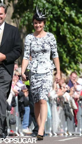 Pippa Middleton smiled.
Pippa Middleton smiled.