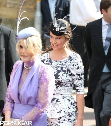 Pippa Middleton was among the wedding guests.
Pippa Middleton was among the wedding guests.