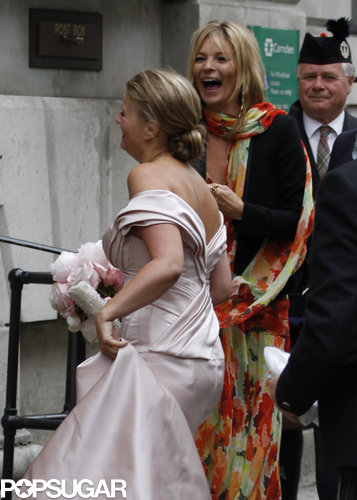 Kate Moss and Sienna Miller Pair Up For a Pal's London Wedding Kate Moss and Sienna Miller Pair Up For a Pal's London Wedding