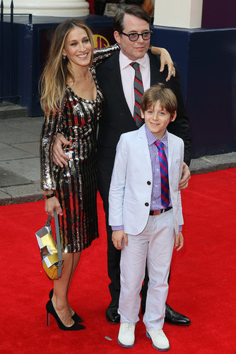 Sarah Jessica Parker, Matthew Broderick, and their son, James Wilkie, made an adorable trio at the premiere of Charlie and the Chocolate Factory at London's Theatre Royal.
Sarah Jessica Parker, Matthew Broderick, and their son, James Wilkie, made an adorable trio at the premiere of Charlie and the Chocolate Factory at London's Theatre Royal.