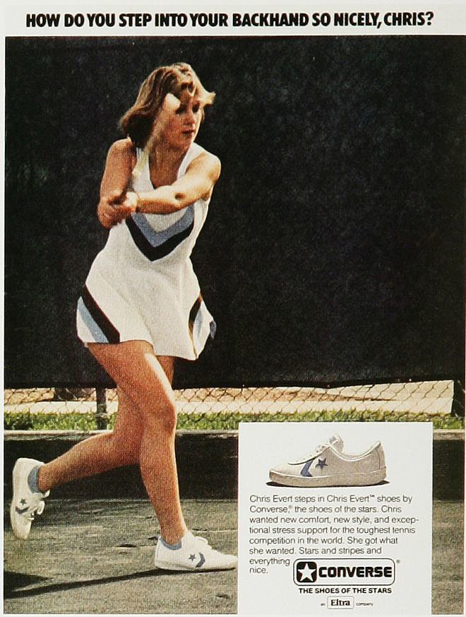 The former number-one-ranking tennis player did it all thanks to Converse. Suuure.
The former number-one-ranking tennis player did it all thanks to Converse. Suuure.