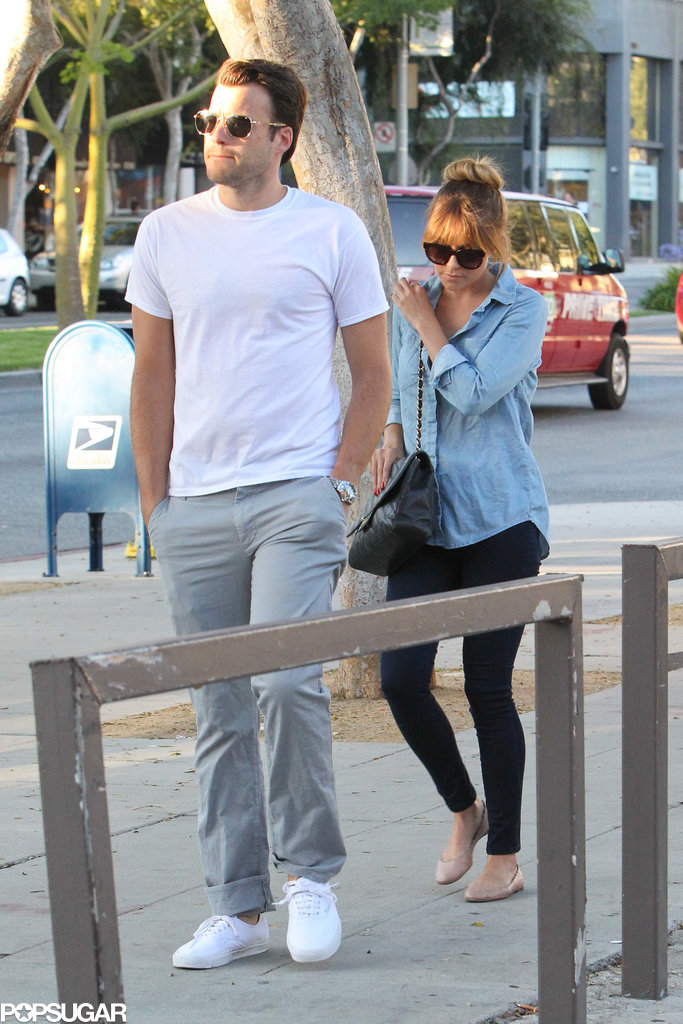 Lauren Conrad and William Tell ran errands in West Hollywood. Lauren Conrad and William Tell ran errands in West Hollywood.