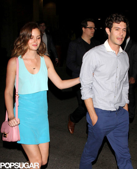 Leighton Meester held on to Adam Brody as they left the afterparty for his film Some Girl(s) in LA.
Leighton Meester held on to Adam Brody as they left the afterparty for his film Some Girl(s) in LA.