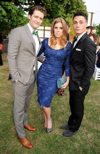 Princess Beatrice of York posed with MTV star Colton Haynes and Glee star Matthew Morrison at the annual Serpentine Gallery party in London in June 2013.
Princess Beatrice of York posed with MTV star Colton Haynes and Glee star Matthew Morrison at the annual Serpentine Gallery party in London in June 2013.