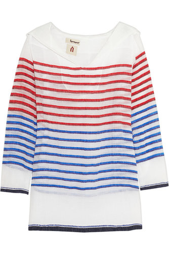 This thin LemLem tunic ($238) would make for the perfect cover-up or real-life top (just layer over a white tank).
This thin LemLem tunic ($238) would make for the perfect cover-up or real-life top (just layer over a white tank).