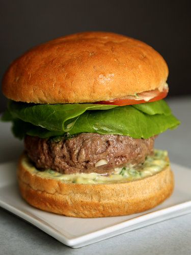 Brie-Stuffed Burgers Brie-Stuffed Burgers
