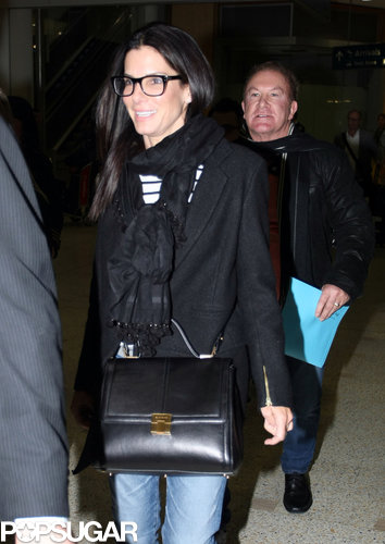 Sandra Bullock touched down at the Sydney Airport on Sunday night.
Sandra Bullock touched down at the Sydney Airport on Sunday night.