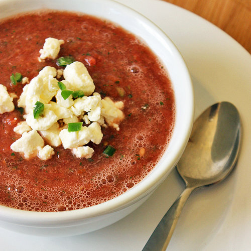 Jalapeño Gazpacho With Feta Jalapeño Gazpacho With Feta