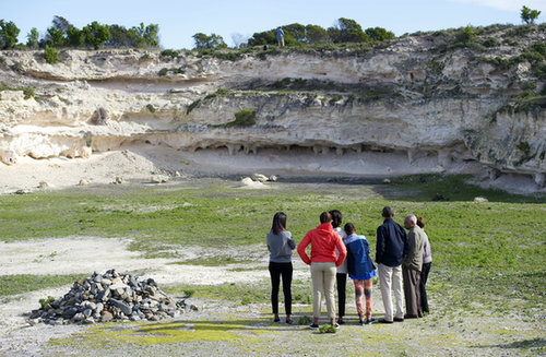 The Obamas visited Robben Island, South Africa, in June.
The Obamas visited Robben Island, South Africa, in June.