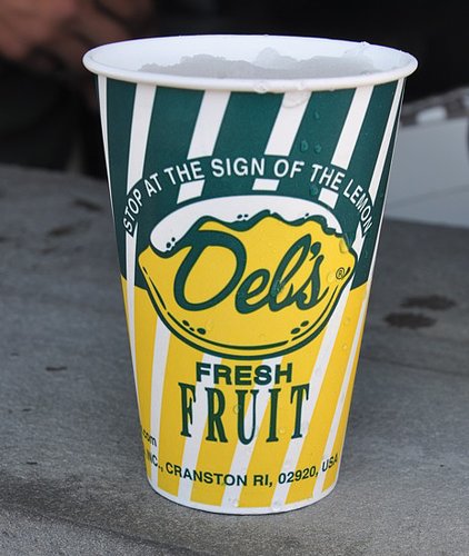 Rhode Island: Del's Lemonade Rhode Island: Del's Lemonade