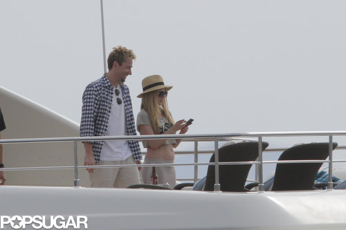 Avril Lavigne and Chad Kroeger enjoyed the sights.
Avril Lavigne and Chad Kroeger enjoyed the sights.