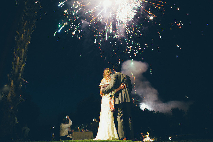 The newlyweds enjoyed the show.
Photo by Jess Barfield Photography via The newlyweds enjoyed the show.
Photo by Jess Barfield Photography via