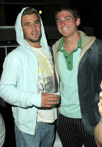 Jason Wahler and Talan Torriero partied together in LA in June 2005.
Jason Wahler and Talan Torriero partied together in LA in June 2005.