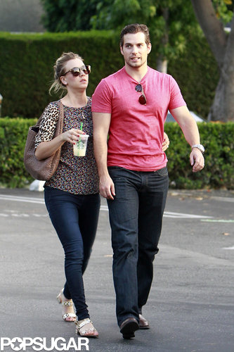 Haley Cuoco wrapped her arm around Henry Cavill.
Haley Cuoco wrapped her arm around Henry Cavill.