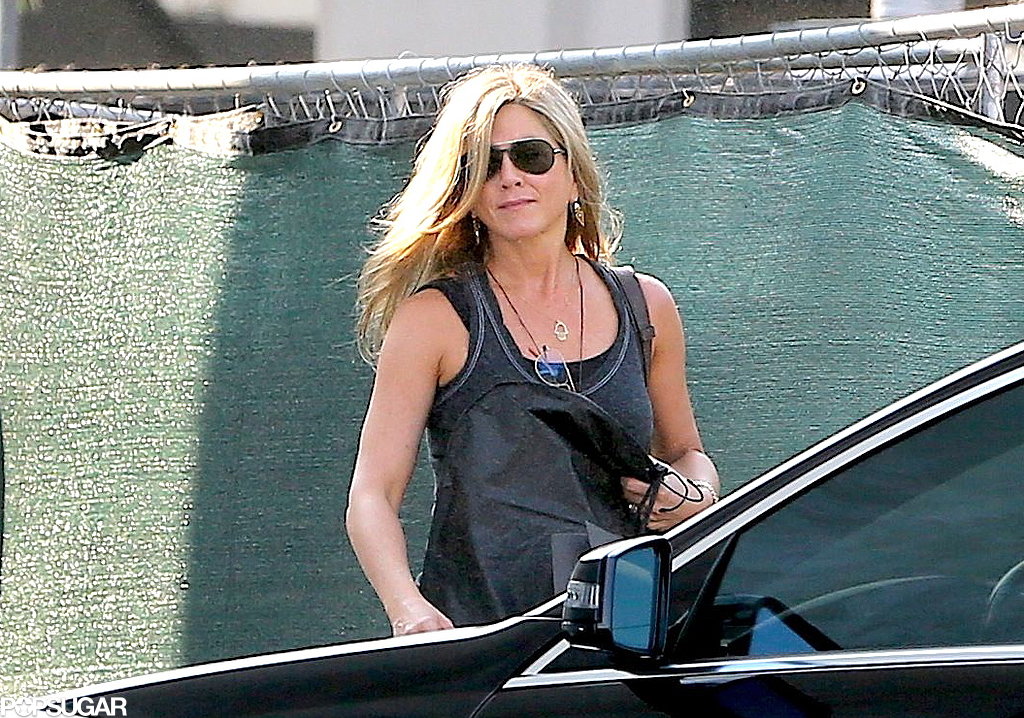 Jennifer Aniston and Justin Theroux in LA Photos POPSUGAR Celebrity