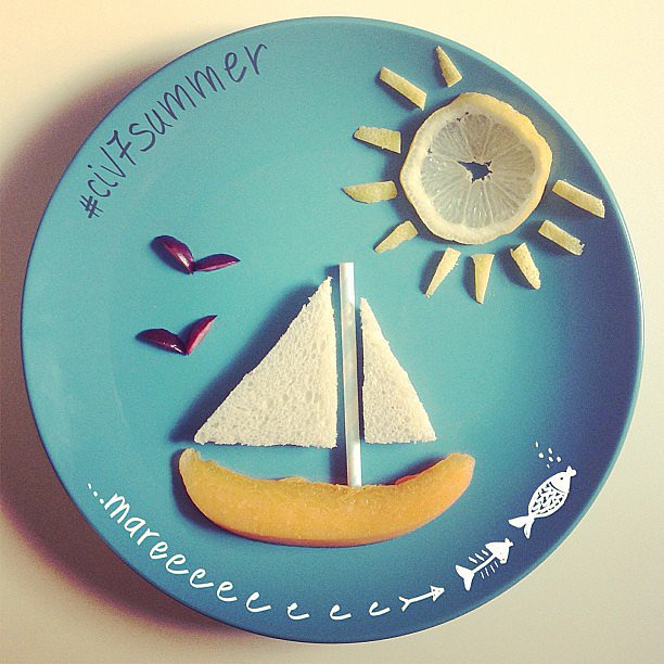 Sail away with the help of bread, mango slices, and lemon!
Source: Instagram user civediamoallesette
Sail away with the help of bread, mango slices, and lemon!
Source: Instagram user civediamoallesette