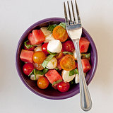 Watermelon Caprese Salad Watermelon Caprese Salad