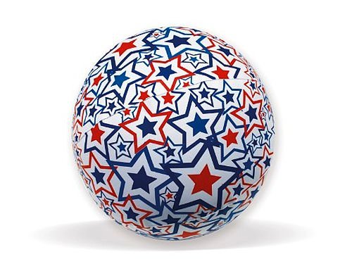 Swimways Light-Up Americana Beach Ball Swimways Light-Up Americana Beach Ball