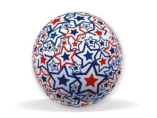 Swimways Light-Up Americana Beach Ball Swimways Light-Up Americana Beach Ball