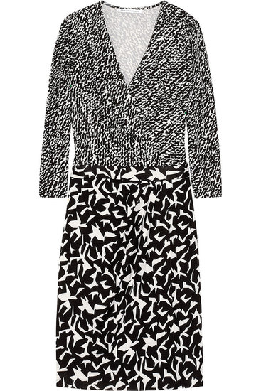 Print-mixing is easy if you stick with one color palette. Plan on wearing this Diane von Furstenberg dress ($188, originally $375) to the office on regular rotation.
Print-mixing is easy if you stick with one color palette. Plan on wearing this Diane von Furstenberg dress ($188, originally $375) to the office on regular rotation.