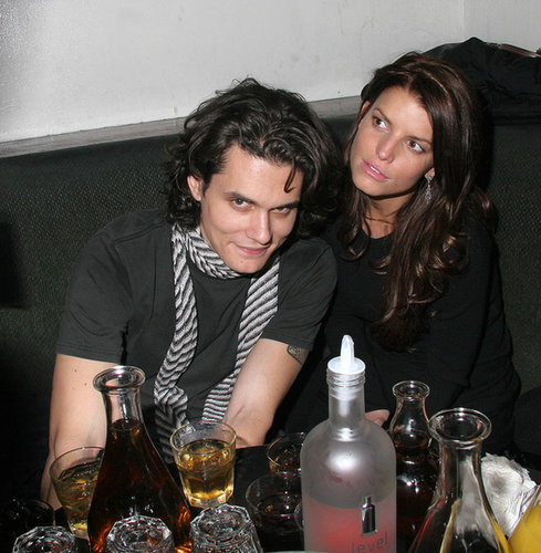 Jessica Simpson dated John Mayer for a little over a year and joined him for drinks in NYC in March 2007.
Jessica Simpson dated John Mayer for a little over a year and joined him for drinks in NYC in March 2007.