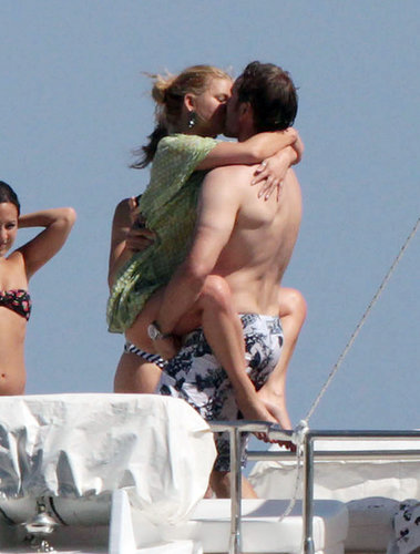 Jessica Simpson and Eric Johnson shared a sexy moment while on a boat in Italy during her 30th birthday celebration in July 2010.
Jessica Simpson and Eric Johnson shared a sexy moment while on a boat in Italy during her 30th birthday celebration in July 2010.