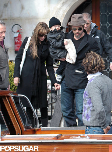 Knox Jolie-Pitt was out exploring in Italy in March 2010 with Vivienne Jolie-Pitt and his parents, Brad Pitt and Angelina Jolie.
Knox Jolie-Pitt was out exploring in Italy in March 2010 with Vivienne Jolie-Pitt and his parents, Brad Pitt and Angelina Jolie.