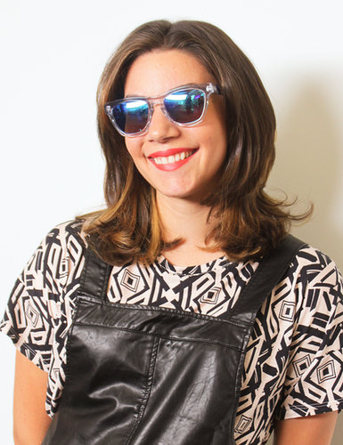We're all about mirrored sunglasses, especially with cool clear legs and frames like on the latest release ($180) from celeb-favorite Westward Leaning. The blue in the reflective lenses looks best with a contrasting lip color like MAC Neon Orange lipstick ($15).
We're all about mirrored sunglasses, especially with cool clear legs and frames like on the latest release ($180) from celeb-favorite Westward Leaning. The blue in the reflective lenses looks best with a contrasting lip color like MAC Neon Orange lipstick ($15).