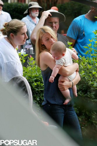Claire Danes brought Cyrus to work on the set of Homeland.
Claire Danes brought Cyrus to work on the set of Homeland.