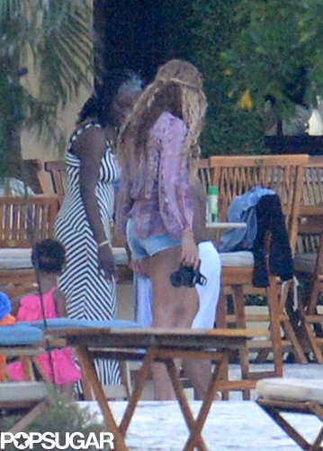 Exclusive: Beyoncé and Blue Ivy Relax Poolside in Miami! Exclusive: Beyoncé and Blue Ivy Relax Poolside in Miami!