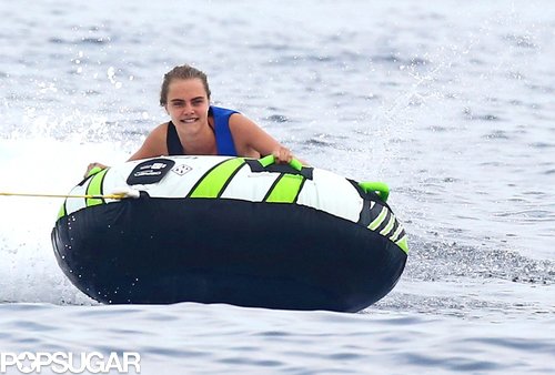 Rihanna and Bikini-Clad Cara Make a Splash in Monaco Rihanna and Bikini-Clad Cara Make a Splash in Monaco