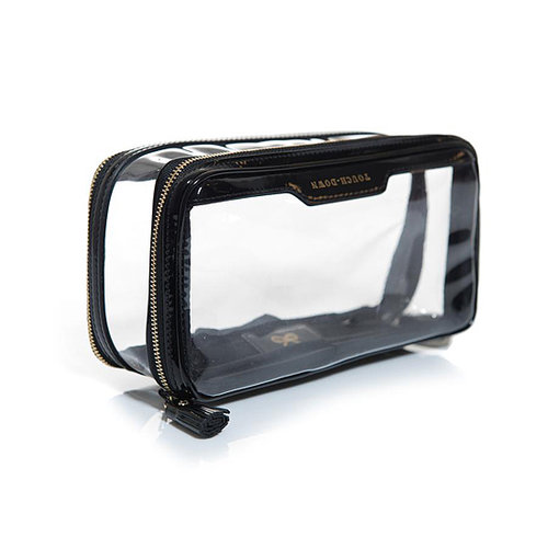 The Anya Hindmarch In-Flight Clear Makeup Bag ($194) is made of sturdy and transparent PVC with patent leather accents, so it's easy to clean if there is a spill. Plus, you won't have to worry about messing up the clothes in your carry-on.
The Anya Hindmarch In-Flight Clear Makeup Bag ($194) is made of sturdy and transparent PVC with patent leather accents, so it's easy to clean if there is a spill. Plus, you won't have to worry about messing up the clothes in your carry-on.