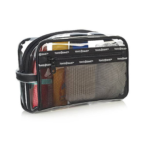 The Conair Travel Smart Sundry Bag ($13) is a mix of mesh and plastic that easy holds your vacation essentials, from shampoo to sunscreen and everything in between.
The Conair Travel Smart Sundry Bag ($13) is a mix of mesh and plastic that easy holds your vacation essentials, from shampoo to sunscreen and everything in between.