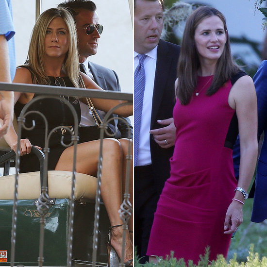 The Jennifers (Aniston and Garner!) as Wedding Guests — Plus, 13 More Stylish Celeb Attendees The Jennifers (Aniston and Garner!) as Wedding Guests — Plus, 13 More Stylish Celeb Attendees