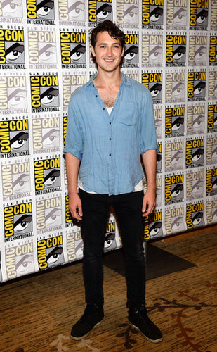 Ben Lloyd-Hughes at the Divergent and Ender's Game press line.
Ben Lloyd-Hughes at the Divergent and Ender's Game press line.