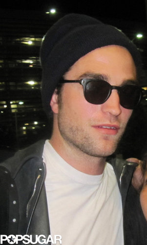 Robert Pattinson arrived at Toronto's airport to start shooting a new film.
Robert Pattinson arrived at Toronto's airport to start shooting a new film.