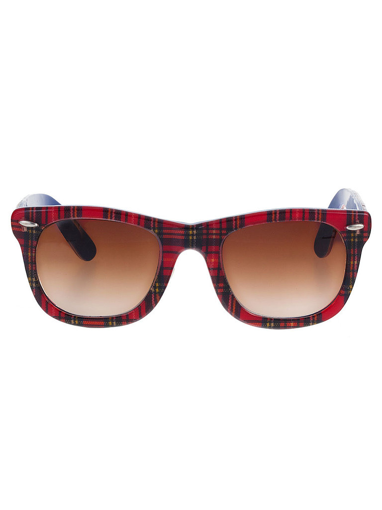 Can you imagine how fitting American Apparel's tartan shades ($45) will be come Fall?
Can you imagine how fitting American Apparel's tartan shades ($45) will be come Fall?