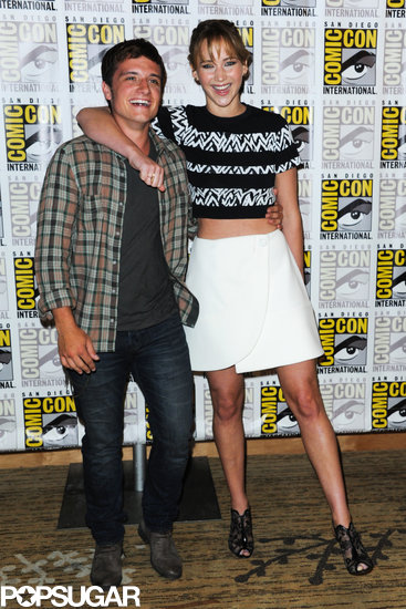 Jennifer Lawrence Links Up With Nicholas Hoult at Comic-Con! Jennifer Lawrence Links Up With Nicholas Hoult at Comic-Con!