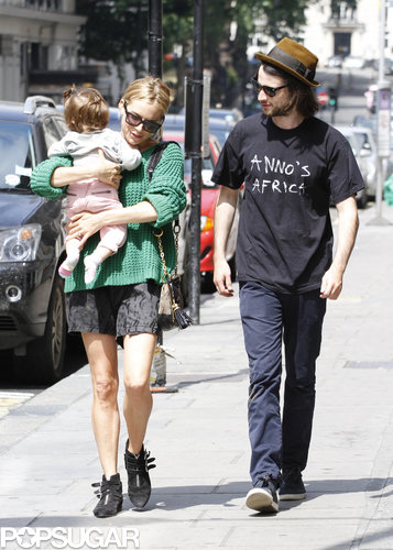 Sienna Walks Off Marlowe's Tears in London Sienna Walks Off Marlowe's Tears in London