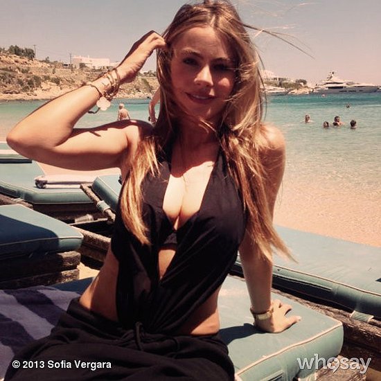 She posed while lying out on the beach in 2013.
Source: Sofia Vergara on WhoSay She posed while lying out on the beach in 2013.
Source: Sofia Vergara on WhoSay
