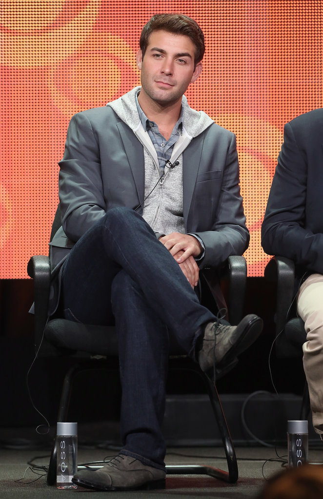 James Wolk showed up at the panel discussion for The Crazy Ones.
James Wolk showed up at the panel discussion for The Crazy Ones.